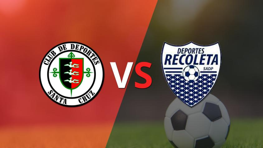 Dep. Santa Cruz empata el juego ante Recoleta