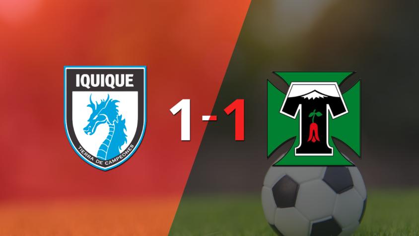 Empate a uno entre Deportes Iquique y Deportes Temuco