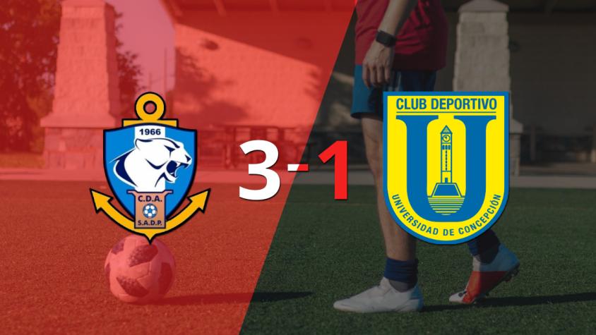 Brayan Hurtado marca un doblete en la victoria 3-1 de D. Antofagasta ante U. Concepción