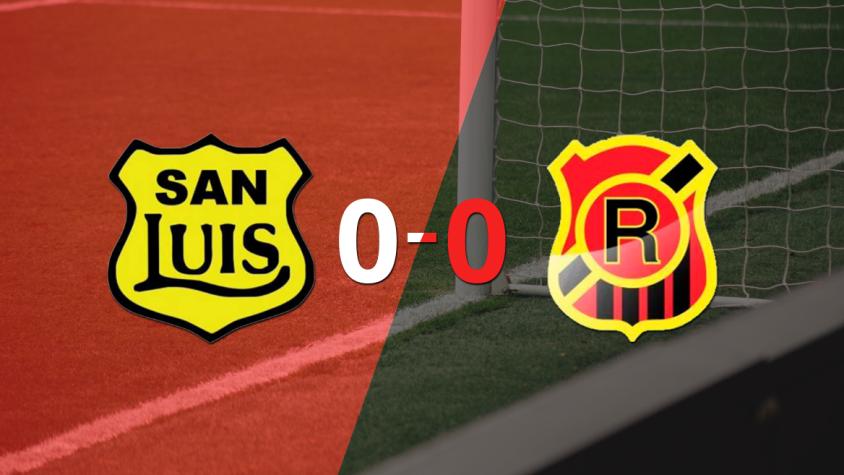 Sin goles, San Luis y Rangers igualaron el partido