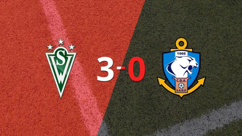 D. Antofagasta se fue goleado 3-0 en su visita a Santiago Wanderers