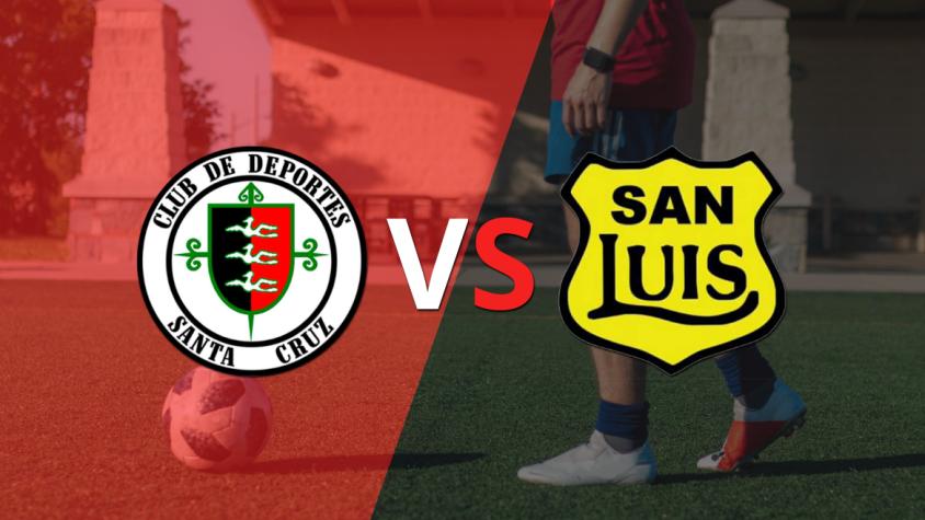 Por la fecha 27 se enfrentarán Dep. Santa Cruz y San Luis