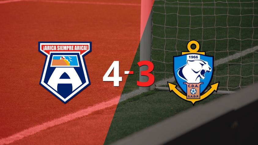 San Marcos le ganó a D. Antofagasta por 4 a 3 como local