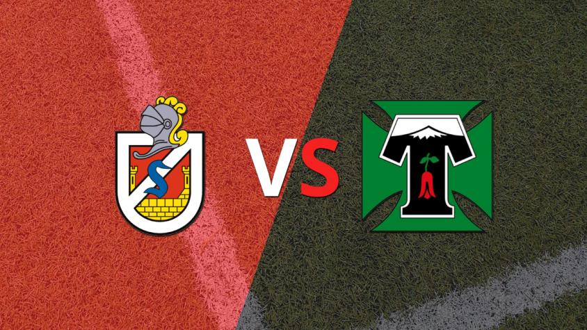 En el estadio la Portada, D. La Serena se impone ante Deportes Temuco 1 a 0