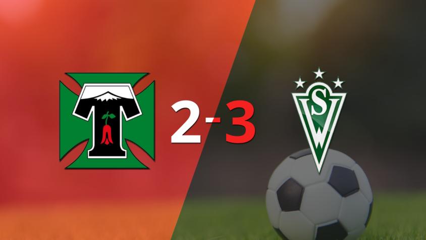 Santiago Wanderers venció a Deportes Temuco en el duelo de ida