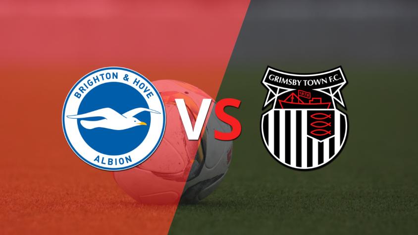 Aplastante triunfo de Brighton and Hove frente a Grimsby Town