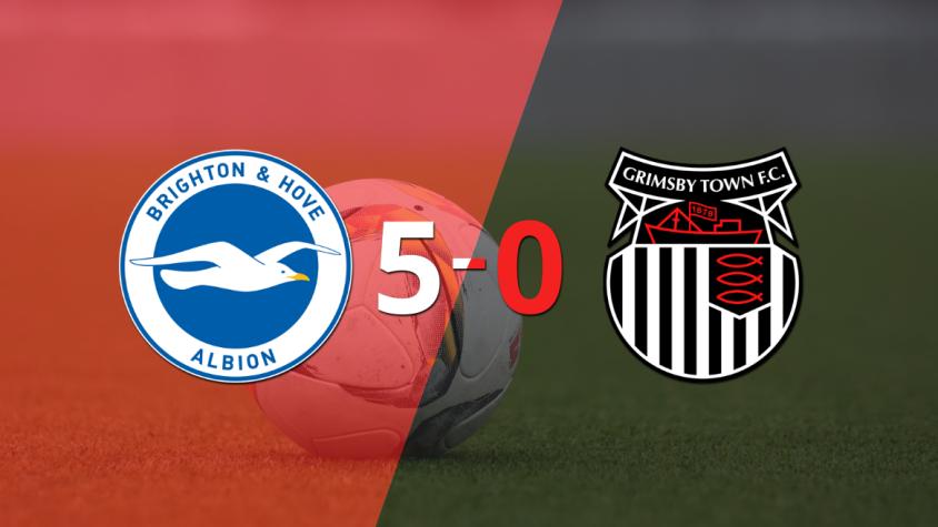 Grimsby Town cayó 5 a 0 y no logró clasificar a Semifinales