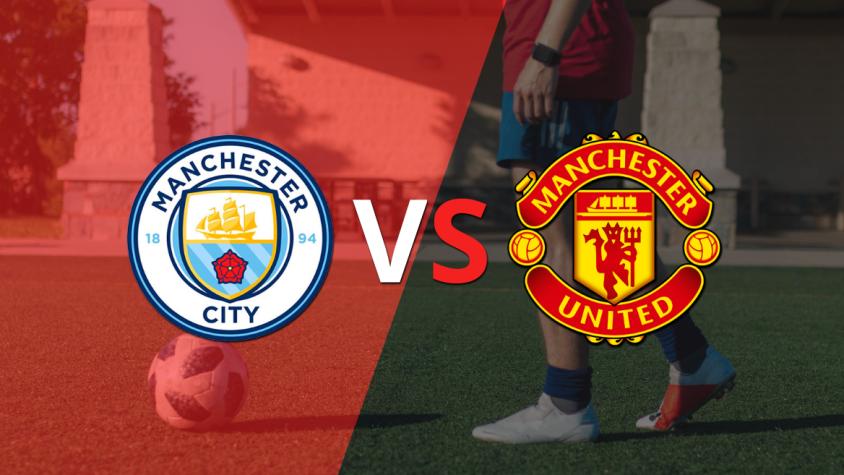 Manchester City vuelve a quedar en ventaja sobre Manchester United