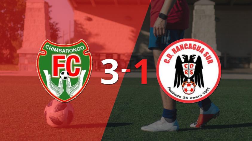 Chimbarongo FC clasificó al vencer a su rival Rancagua Sur