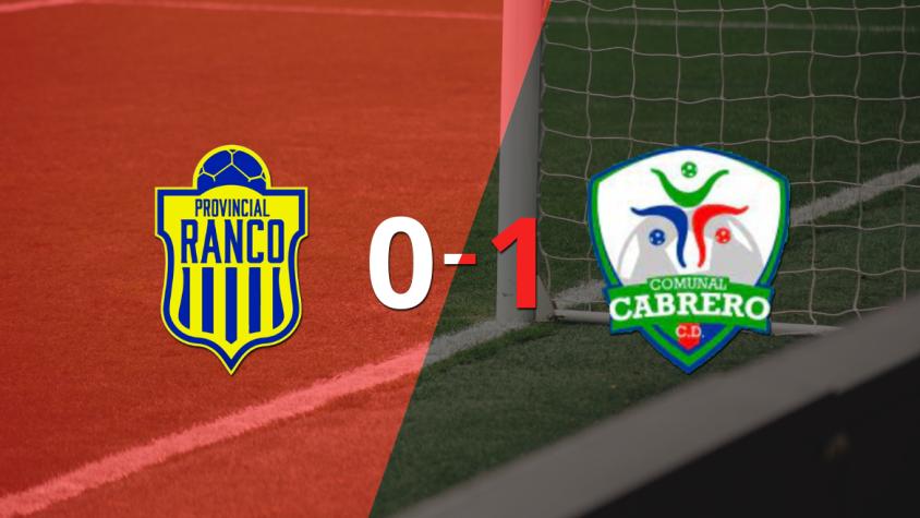 Comunal Cabrero clasificó a Segunda Fase al vencer a Provincial Ranco