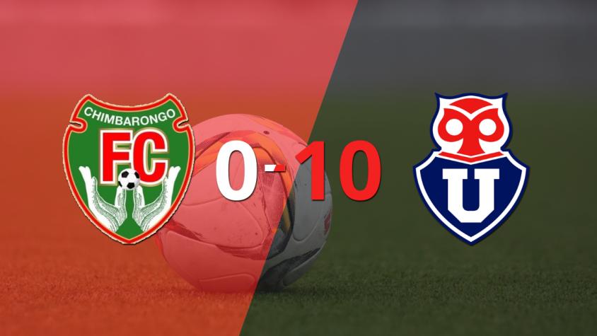 Goleada de Universidad de Chile a Chimbarongo FC con doblete de Nicolás Guerra incluído