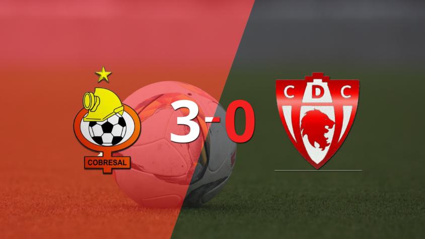 Con un doblete, Cobresal se quedó con el clásico de Atacama ante D. Copiapó