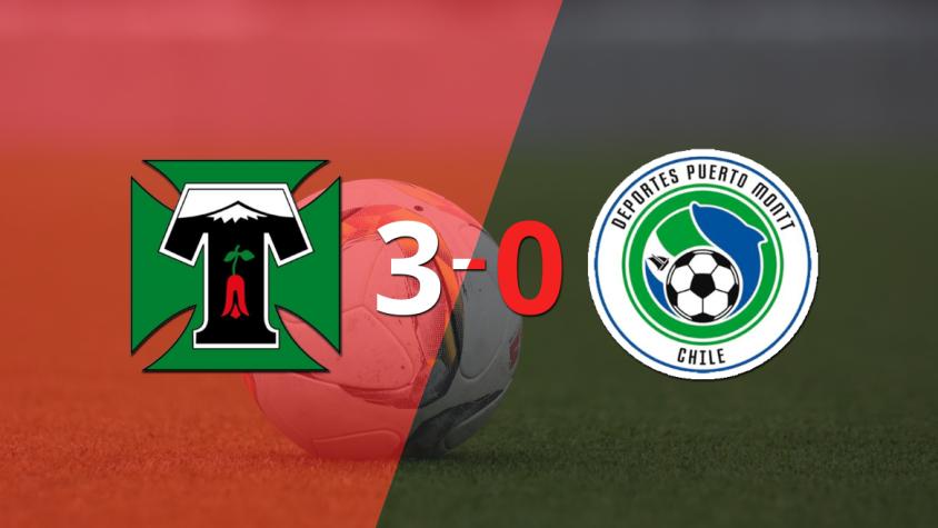 Deportes Temuco fue imparable y goleó 3 a 0