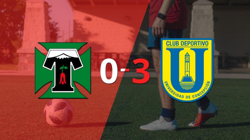 U. Concepción clasifica a Semifinal al vencer a Deportes Temuco