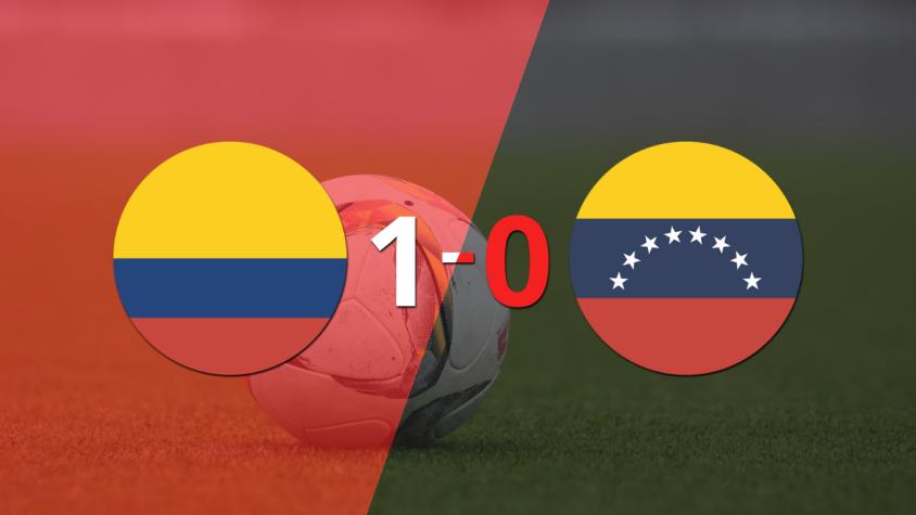 Apretada victoria de Colombia frente a Venezuela
