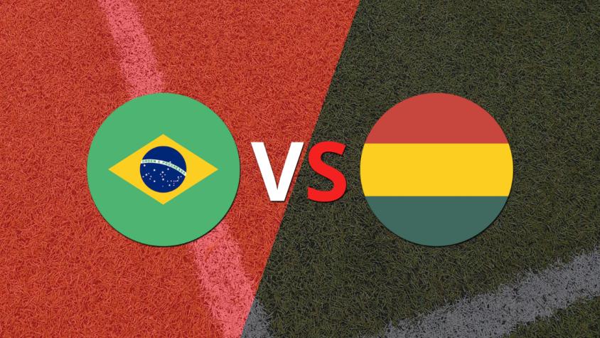 Brasil vence 5-1 a Bolivia