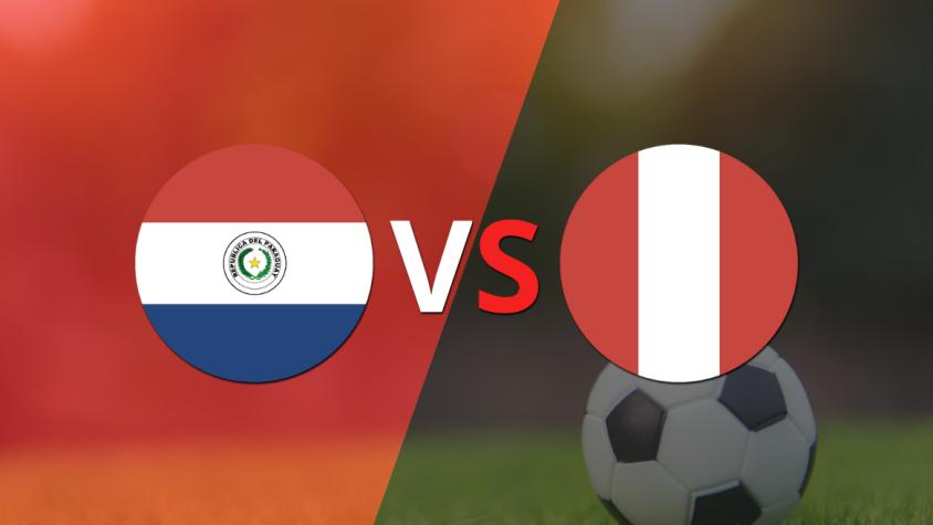 Paraguay y Perú empatan sin goles en el inicio del segundo tiempo