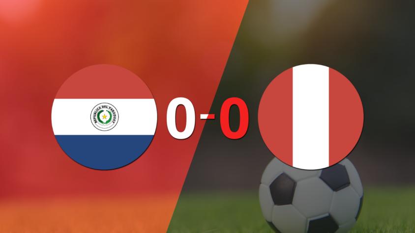 Paraguay y Perú empataron sin goles