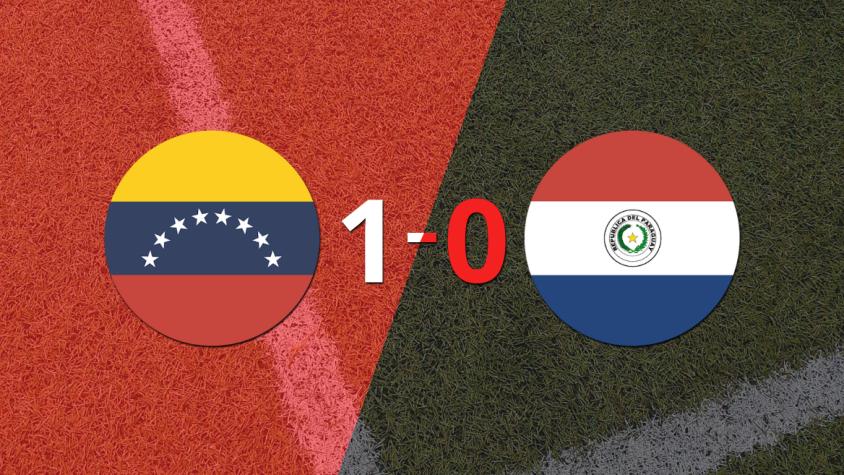 Venezuela le ganó 1-0 como local a Paraguay Venezuela le ganó 1-0 como local a Paraguay