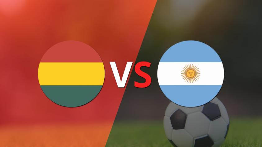 Por el primer duelo de la Fecha 2 se enfrentan Bolivia y Argentina