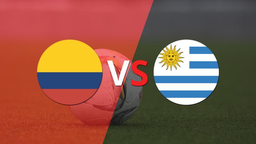 Se iguala el juego entre Uruguay  y Colombia