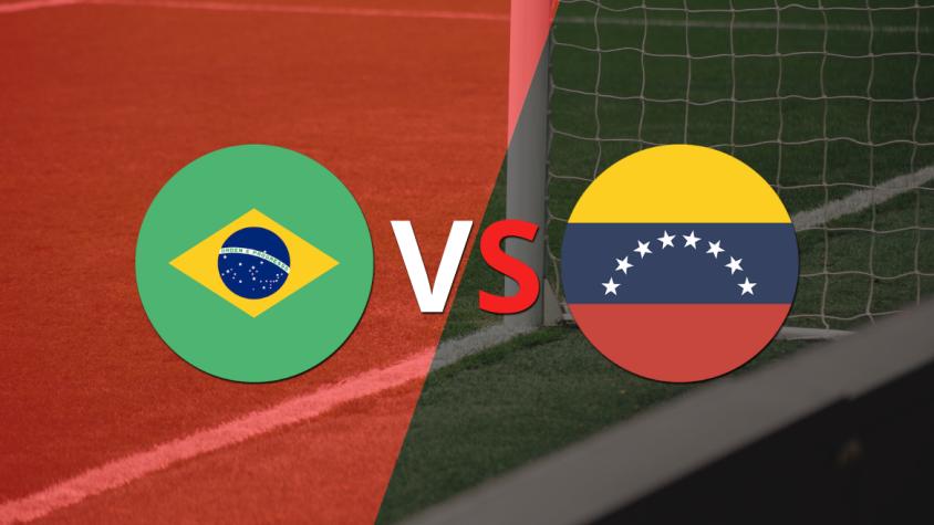 Venezuela iguala el juego ante Brasil