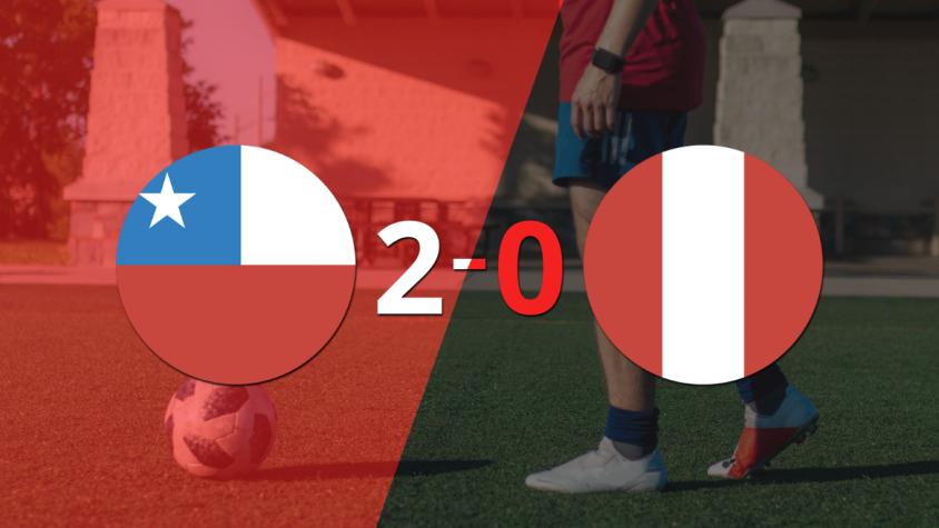 Con dos goles, Chile se impuso a Perú en el estadio David Arellano