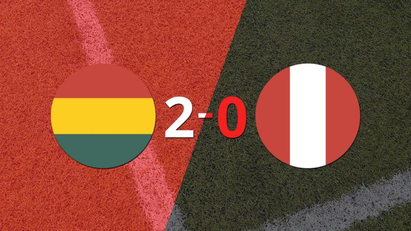 Perú cayó 2-0 en su visita a Bolivia