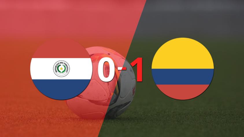 Por la mínima diferencia, Colombia se quedó con la victoria ante Paraguay en el estadio Defensores del Chaco