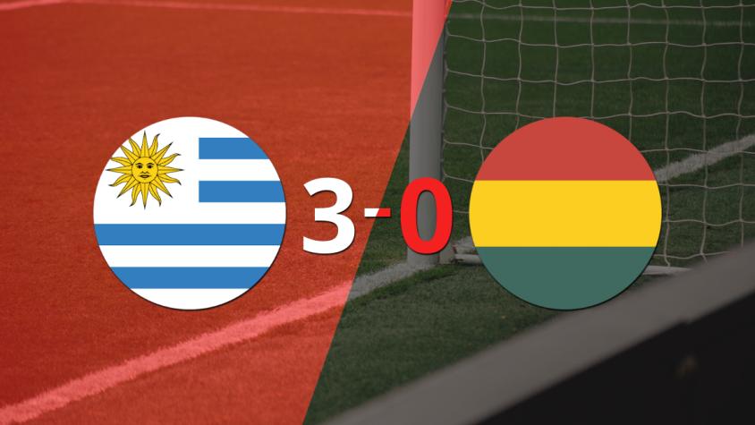 Uruguay golea 3-0 a Bolivia y Darwin Núñez firma doblete