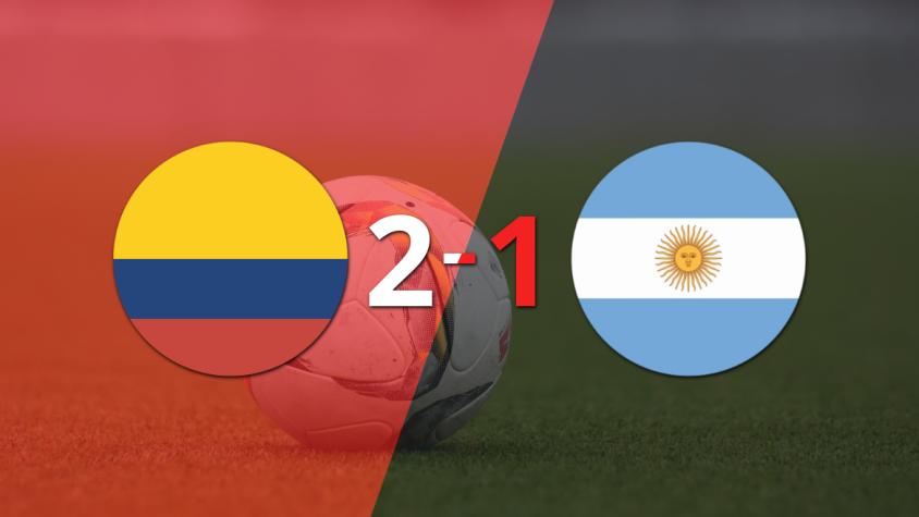 Colombia consiguió una victoria por 2 a 1 ante Argentina