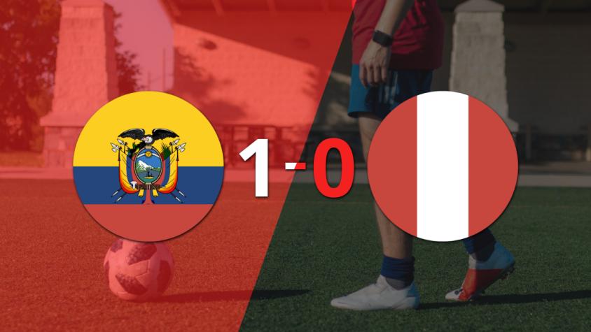 Perú no pudo con Ecuador y cayó 1-0