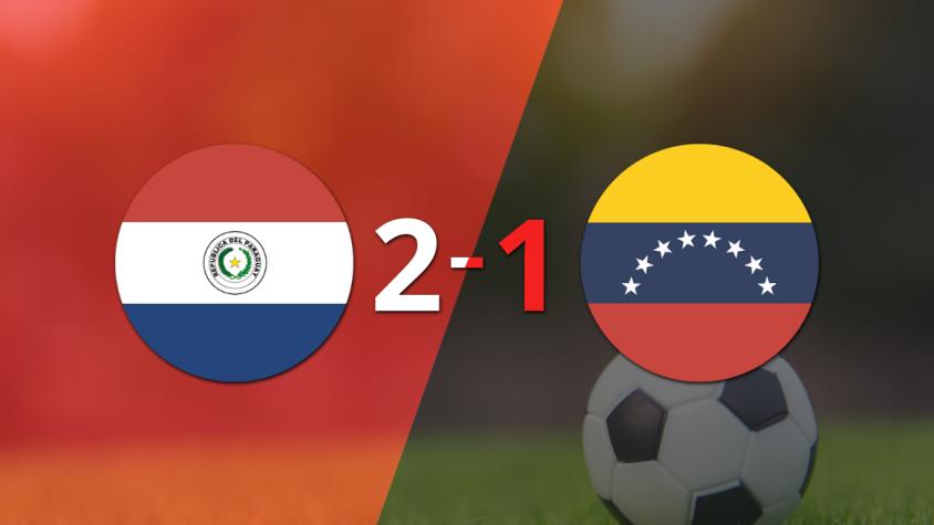 Paraguay voltea el marcador y triunfa 2 a 1 ante Venezuela