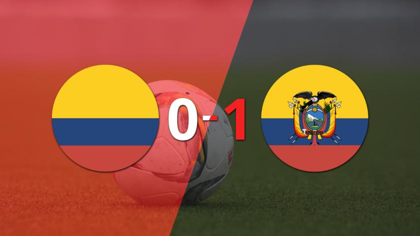 Ecuador se quedó con la victoria 1-0 ante Colombia en el estadio el Metropolitano