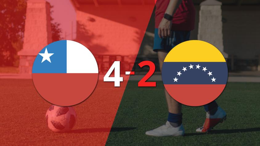 Con dos goles de Lucas Cepeda, Chile venció a Venezuela