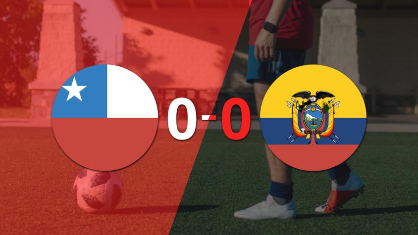 Sin muchas emociones, Chile y Ecuador empataron 0-0