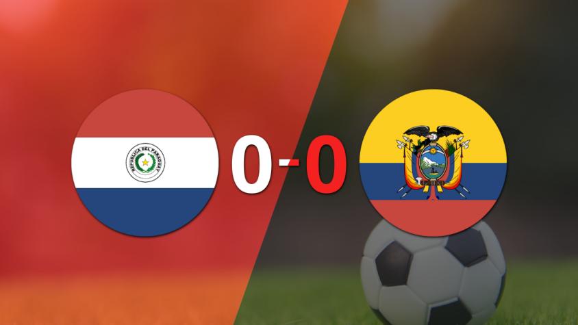 Paraguay y Ecuador empataron sin goles