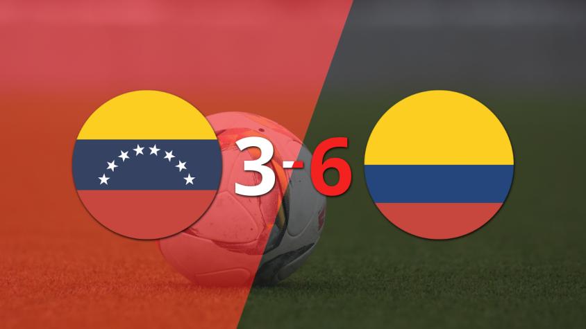 Luis Suárez se despachó con un póker en la victoria de Colombia a Venezuela