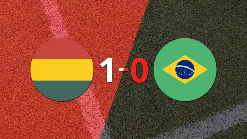 Bolivia le ganó 1-0 a Brasil con un gol desde el punto penal