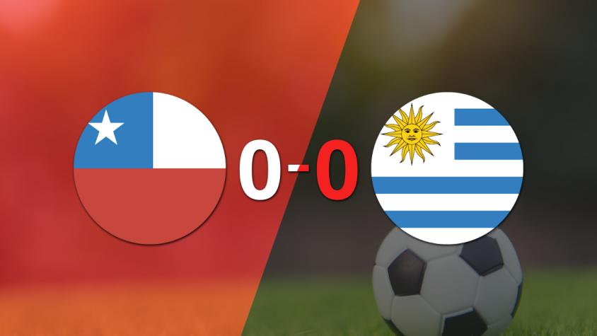 No hubo goles en el empate entre Chile y Uruguay