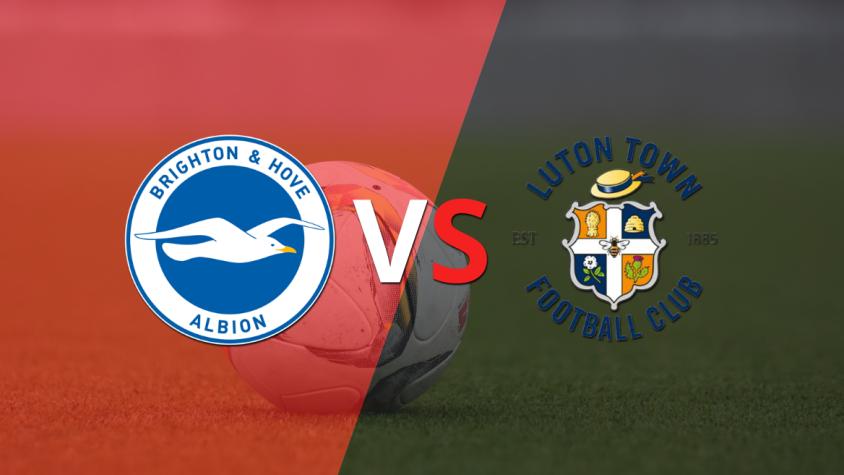 Brighton and Hove y Luton Town debutan en el torneo