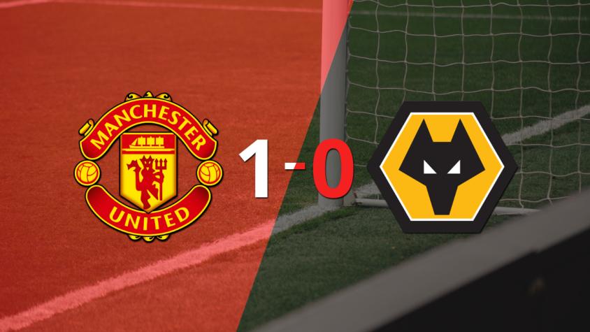 Manchester United aprovechó su localía y venció a Wolverhampton