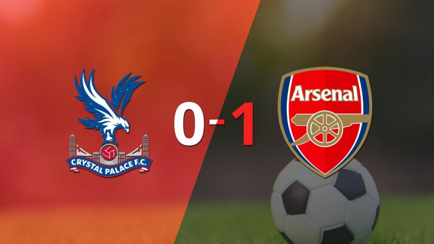 Arsenal derrotó a Crystal Palace 1 a 0
