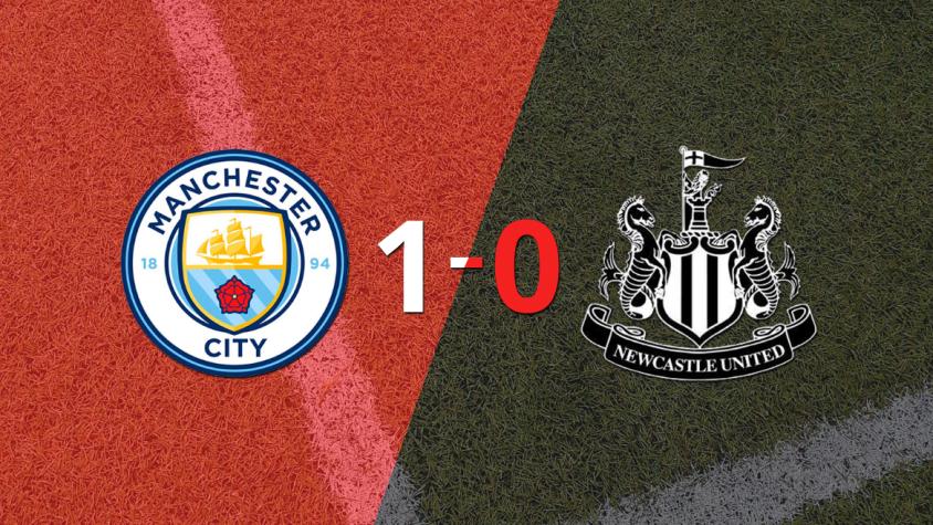 Manchester City le ganó 1-0 como local a Newcastle United