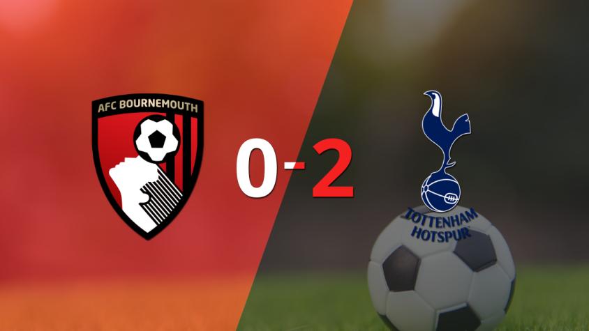 Con dos tantos, Tottenham derrotó a Bournemouth en su casa