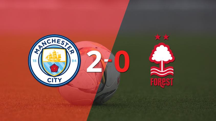 Derrota de Nottingham Forest por 2-0 en su visita a Manchester City Derrota de Nottingham Forest por 2-0 en su visita a Manchester City