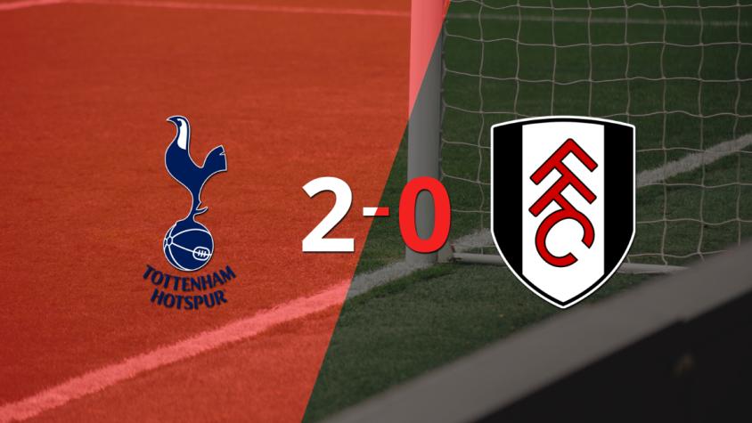Tottenham derrotó 2-0 en casa a Fulham