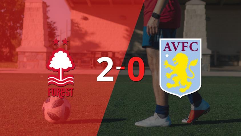 Sólido triunfo de Nottingham Forest por 2-0 frente a Aston Villa