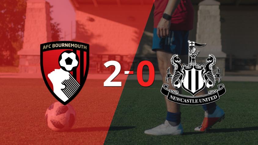 Dominic Solanke marca un doblete en la victoria 2-0 de Bournemouth ante Newcastle United