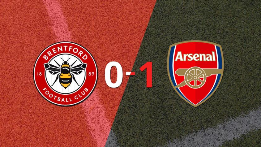 Arsenal ganó por la mínima en su visita a Brentford